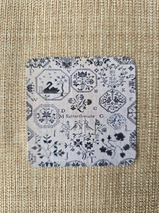 Shakespeare's Peddler - M. Satterthwaite 1807: A Quaker Sampler - 10 Pieces