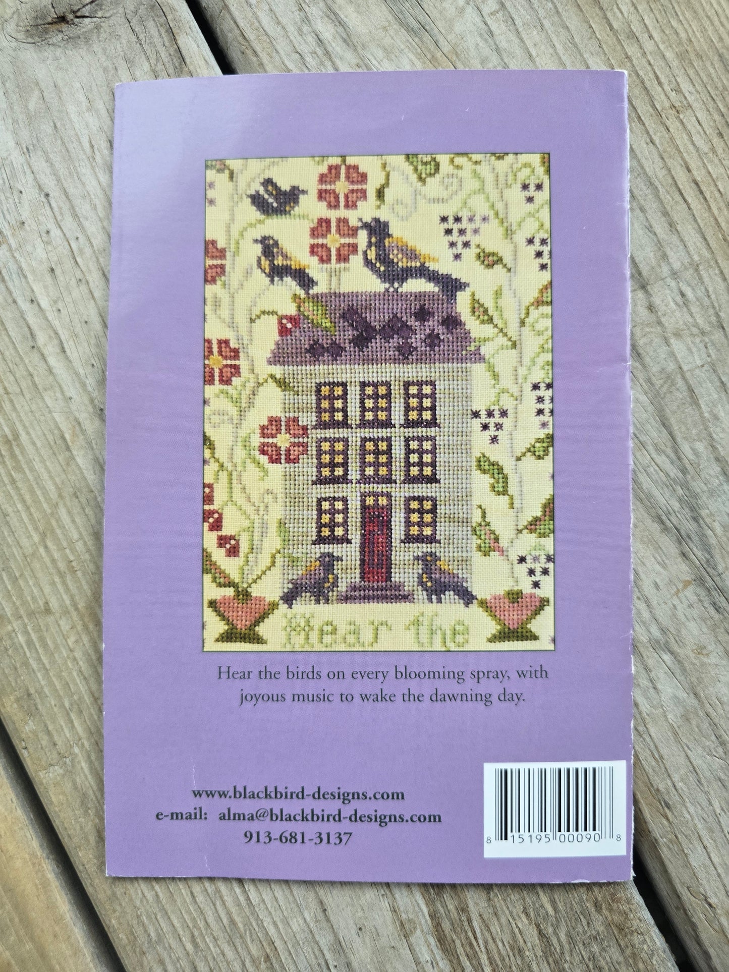 Blackbird Designs - Awake the Dawning Day - Loose Feathers Pattern #25 - Cross Stitch Pattern