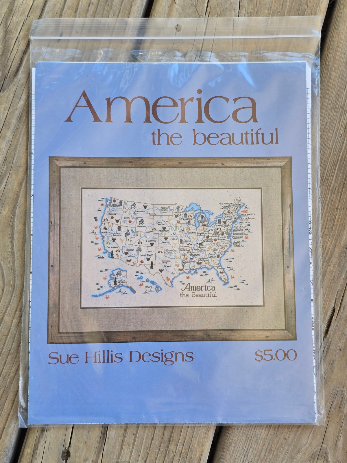 Sue Hillis Designs - America the Beautiful - Cross Stitch Pattern