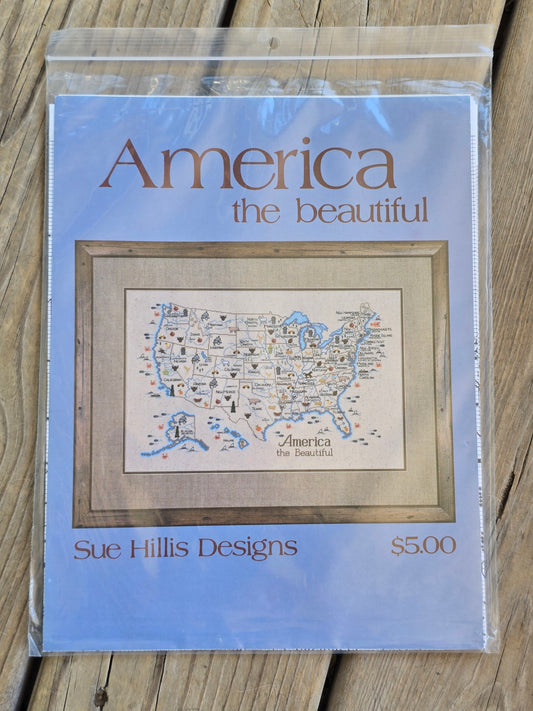 Sue Hillis Designs - America the Beautiful - Cross Stitch Pattern