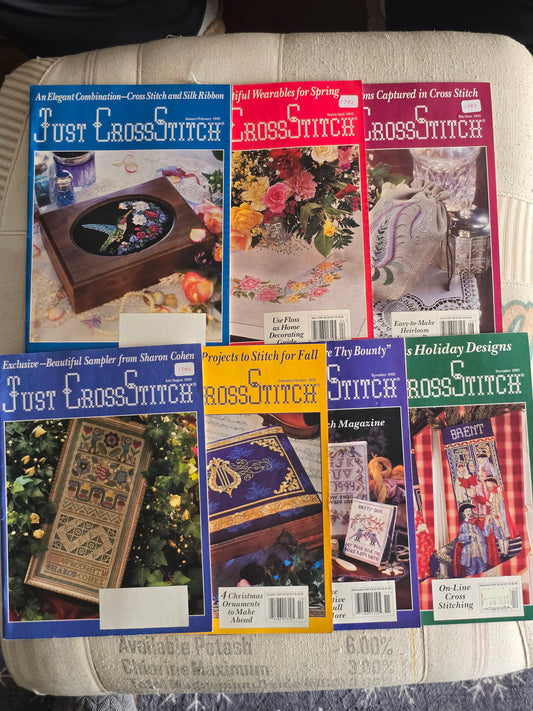 Just Cross Stitch - 1995 - Magazine Bundle