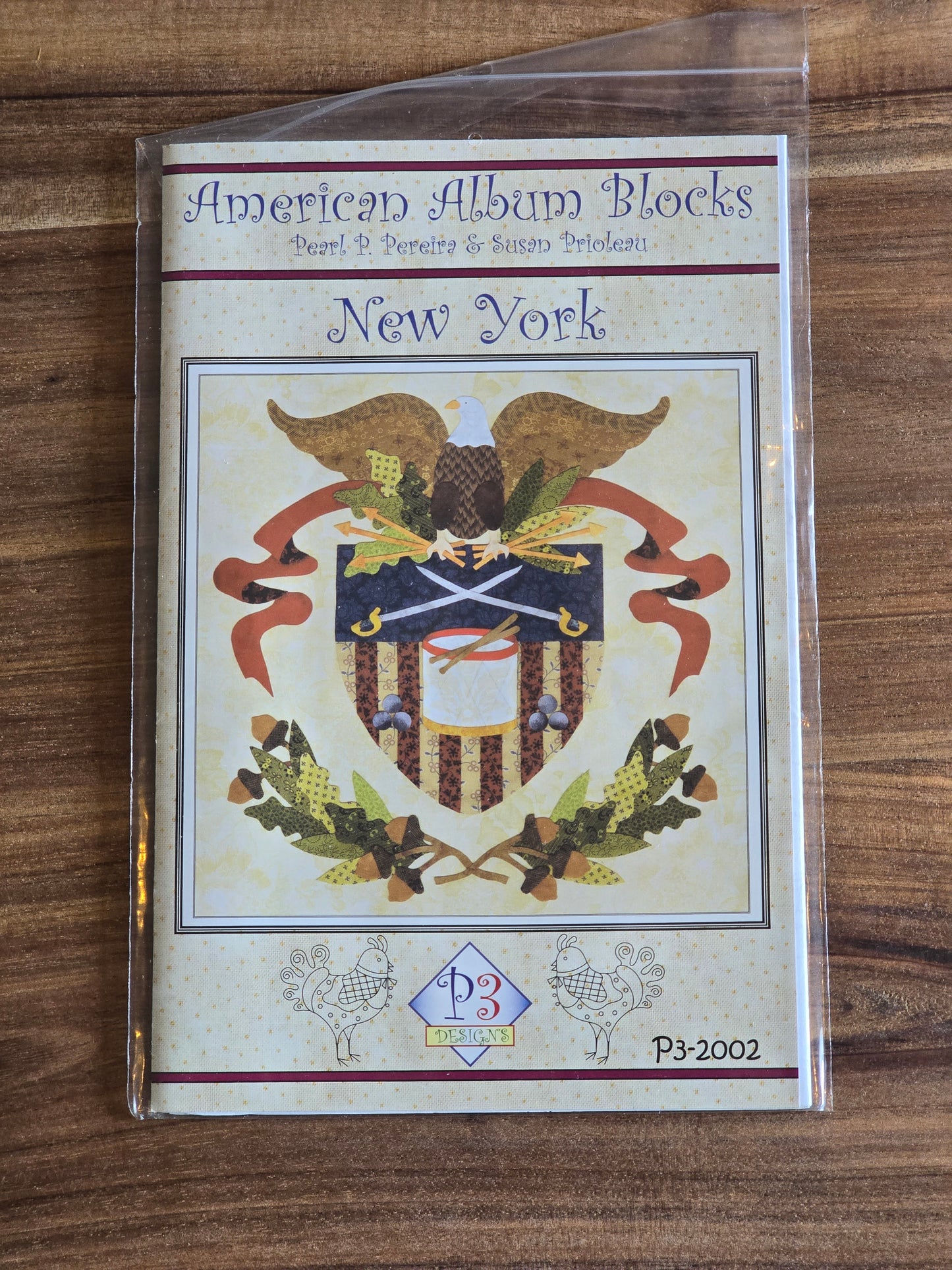 P3 Designs - American Album Blocks - New York - Applique Pattern