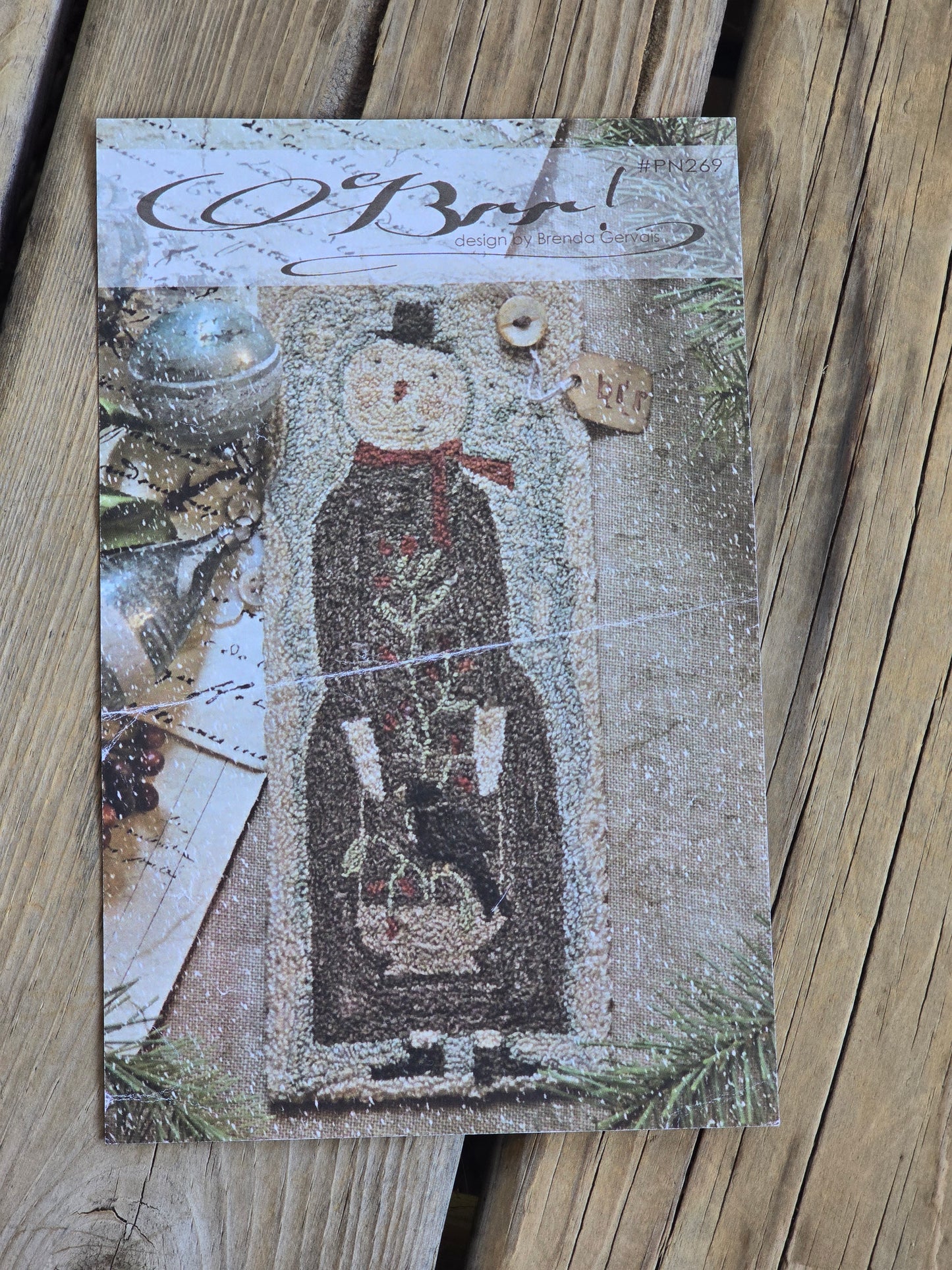 With Thy Needle & Thread - O Brr! - Embroidery - Punchneedle Pattern