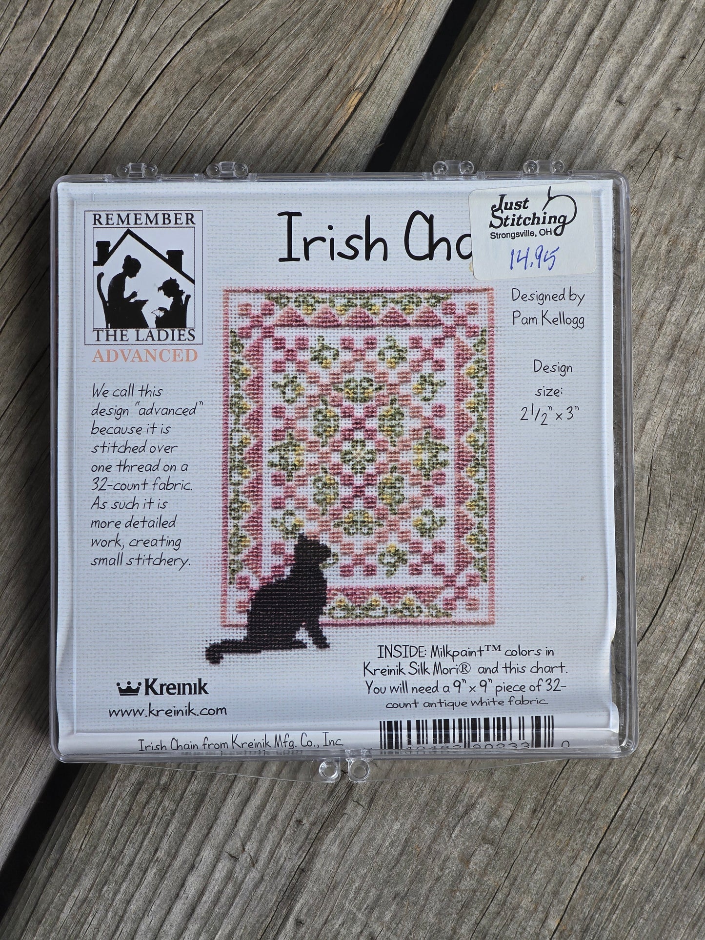 Kreinik - Remember the Ladies - Irish Chain - Cross Stitch Kit