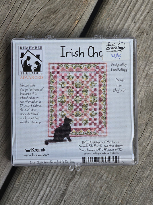 Kreinik - Remember the Ladies - Irish Chain - Cross Stitch Kit