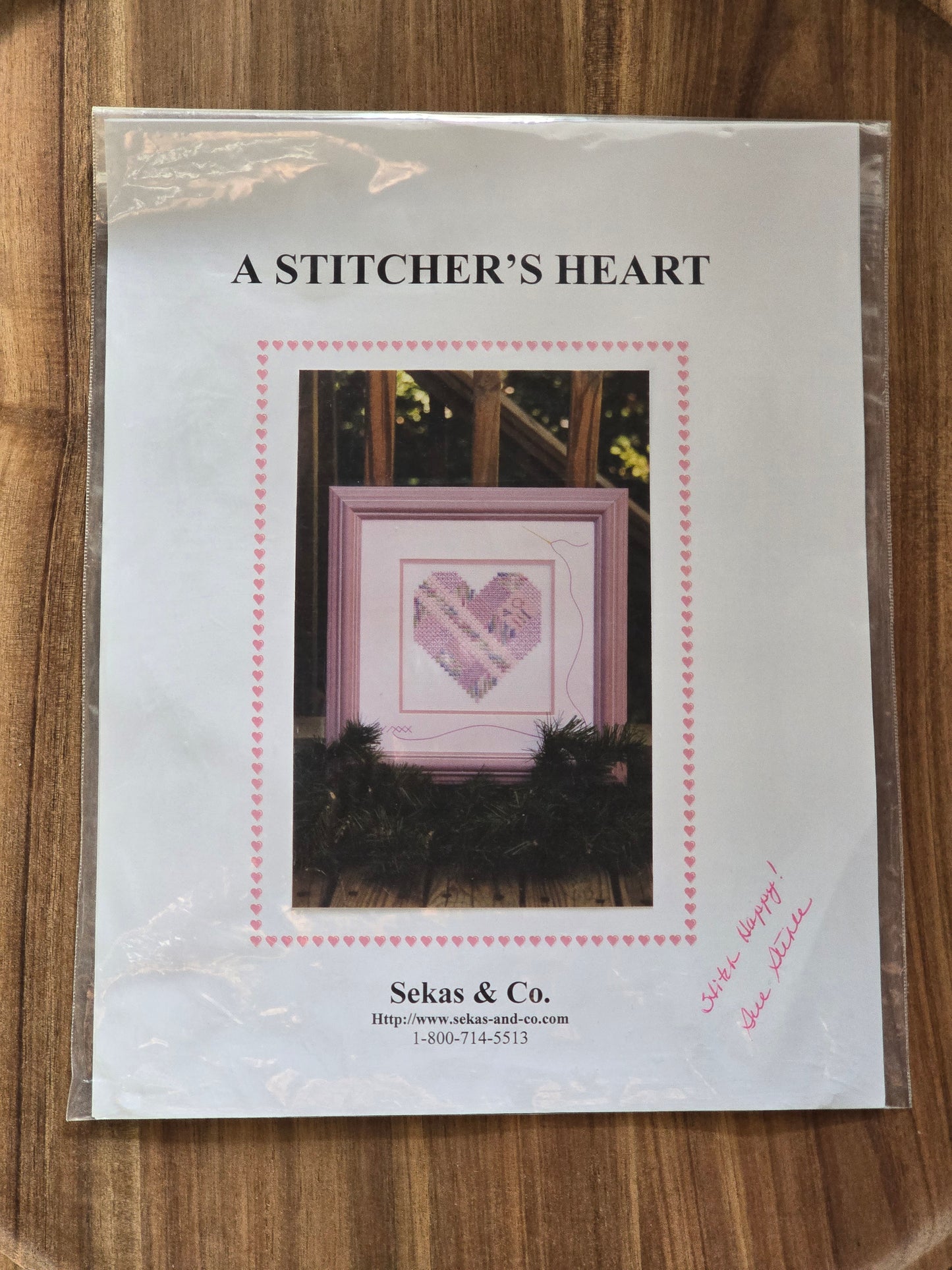 Sekas & Co. - A Stitcher's Heart - Cross Stitch Kit