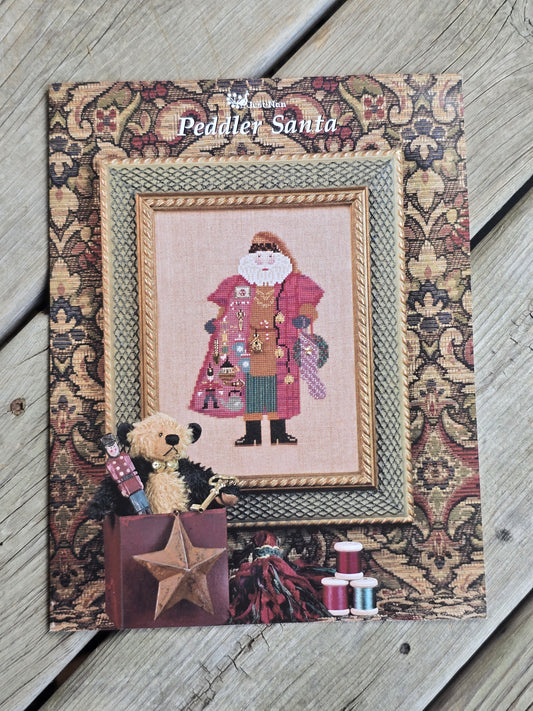 Just Nan - Peddler Santa - Cross Stitch Pattern