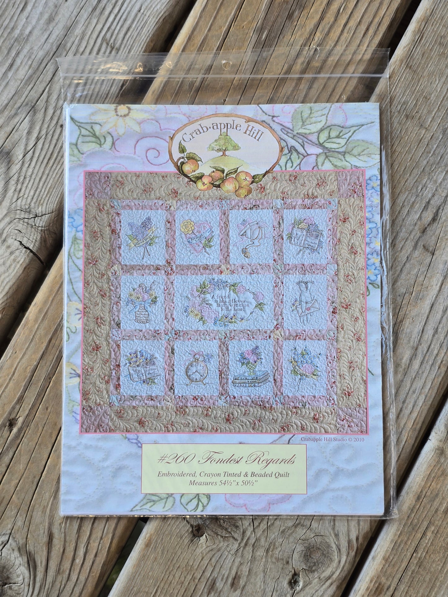 Crab-apple Hill - #260 Fondest Regards - Quilt Pattern