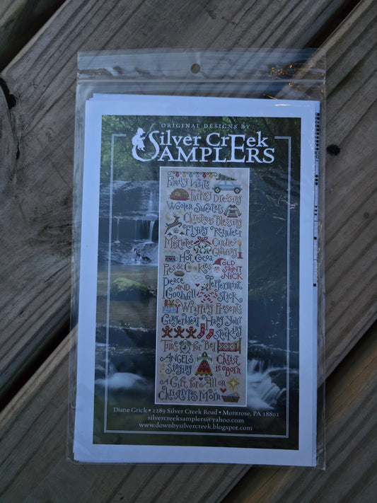 Silver Creek Samplers - My Christmas List- Cross Stitch Pattern
