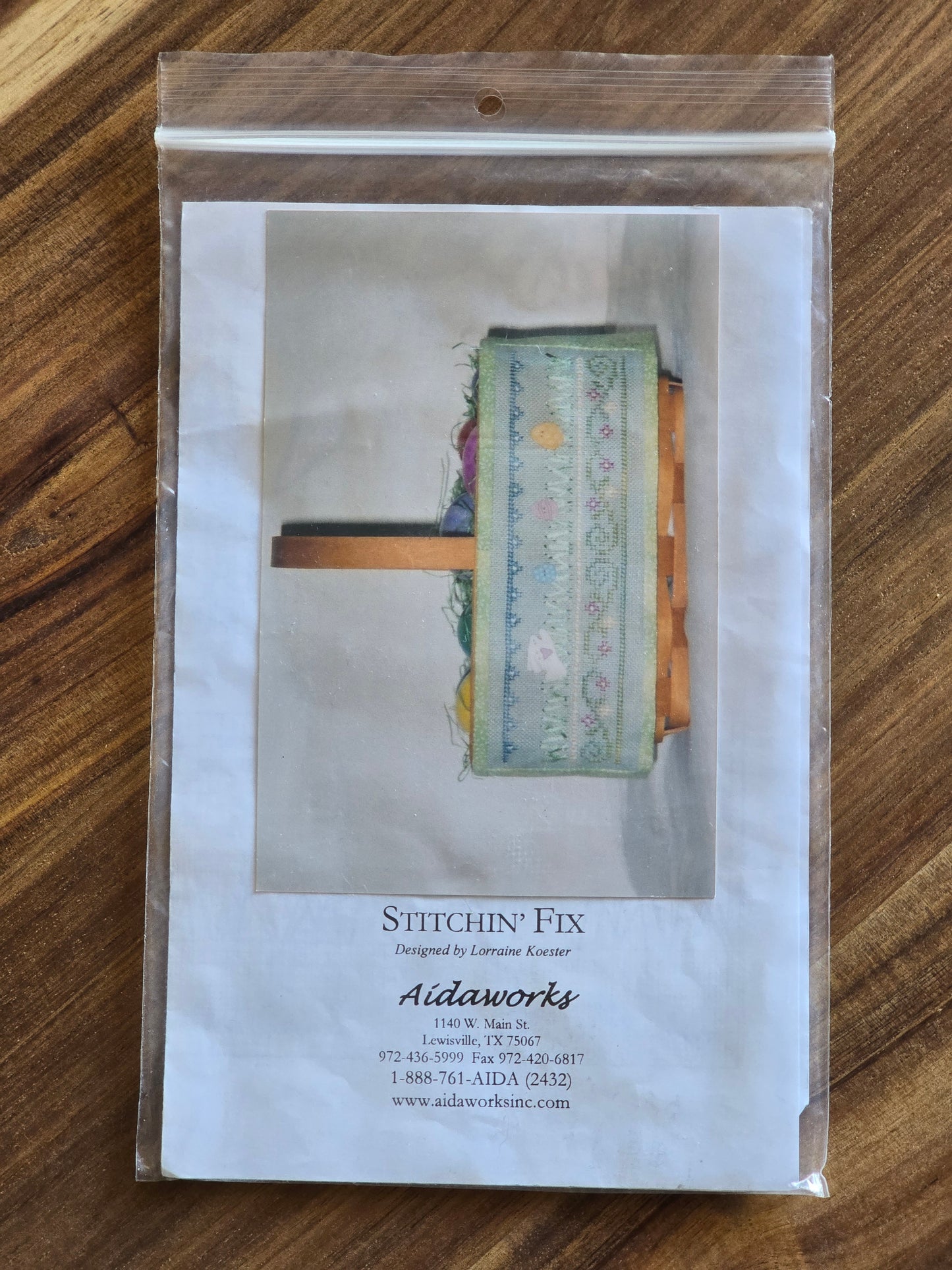 Aidaworks - Stitchin' Fix - Easter Basket - Cross Stitch Kit