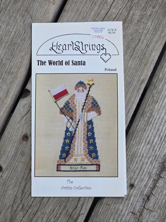 Heartstrings - The World of Santa - Poland - Cross Stitch Pattern