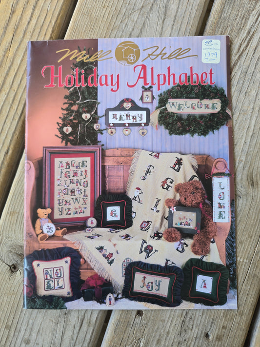 Mill Hill - Holiday Alphabet - Cross Stitch Pattern Booklet