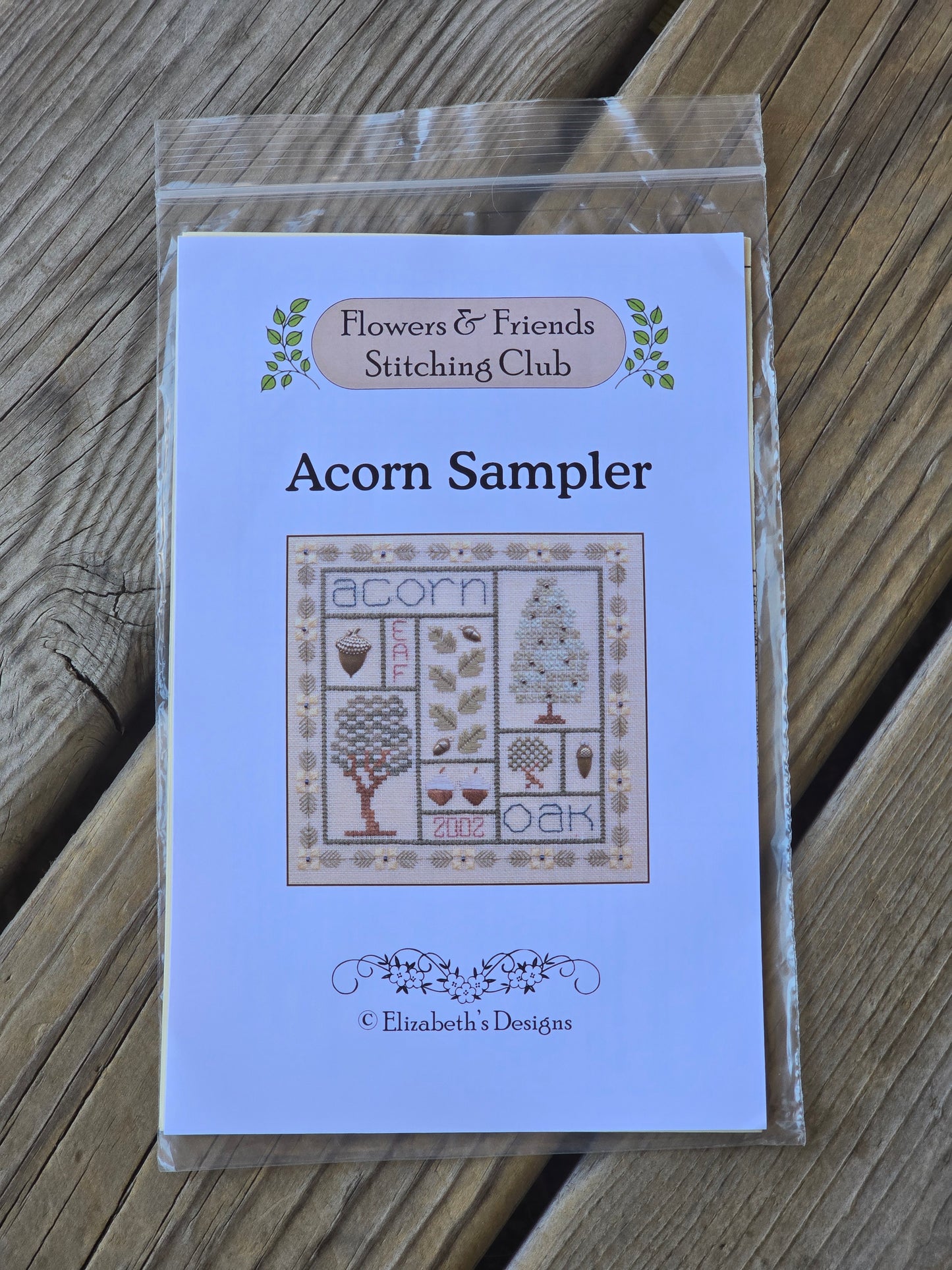 Elizabeth's Designs - Acorn Sampler - Cross Stitch Kit