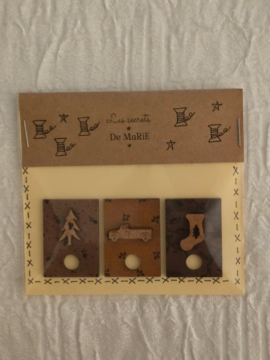 Les Secrets De Marie - Tree, Truck, Stocking Thread Holders - Nashville Needlework Market 2026