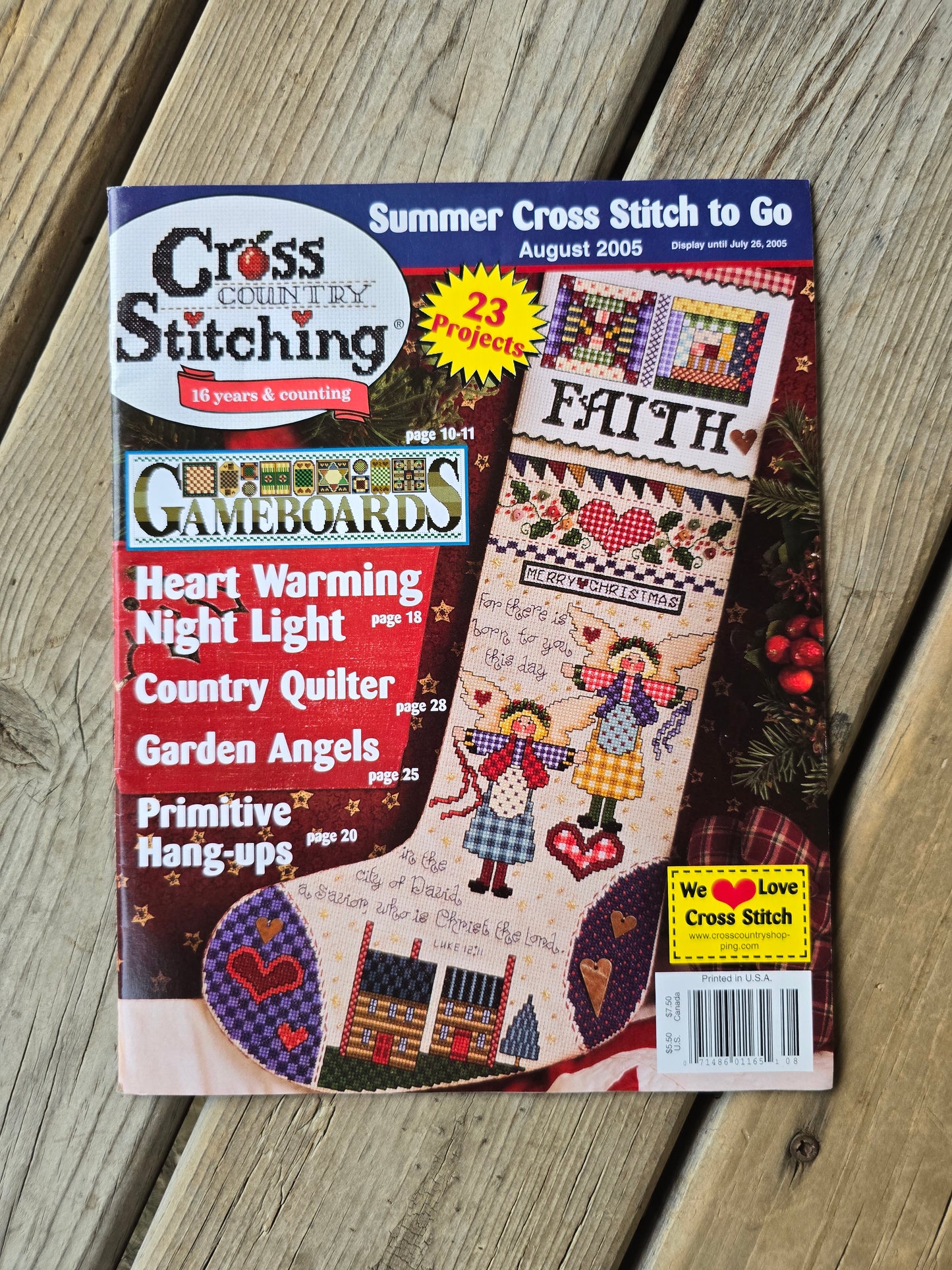 Cross Country Stitching Magazine - 2005 Bundle