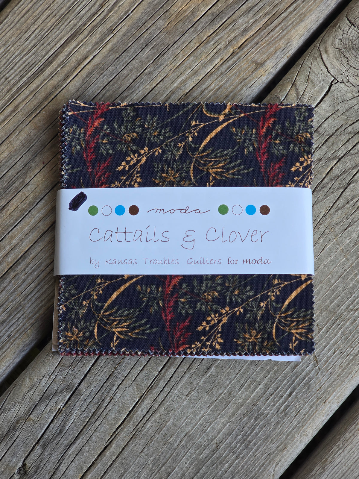 Moda - Cattails & Clover - Quilting Fabric - Charm Pack and Mini Charm Pack