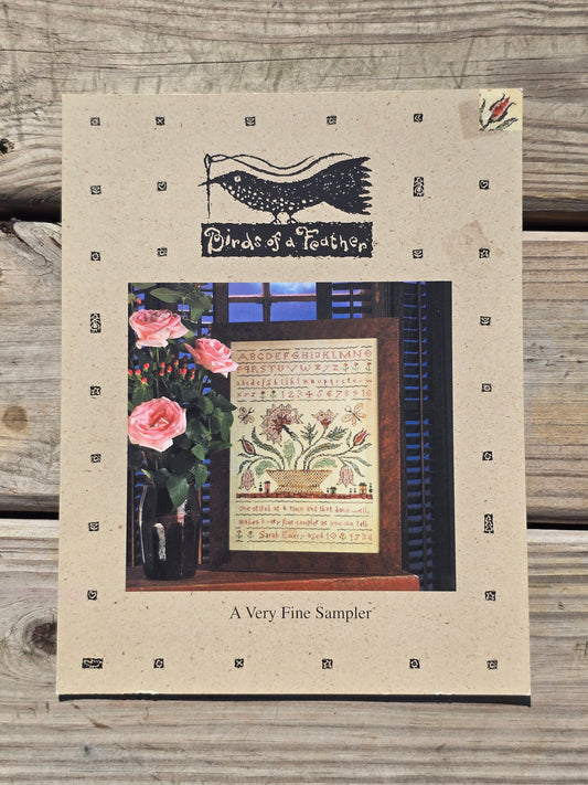 Birds of a Feather - A Very Fine Sampler - Cross Stitch Pattern