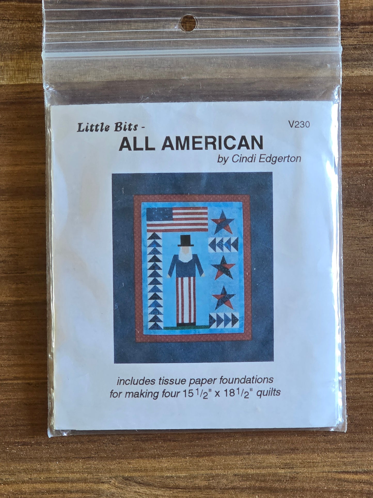 A Very Special Collection - Little Bits - All American - Quilt Pattern