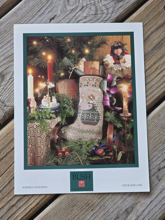 Shepherd's Bush - Sophie's Stocking - Cross Stitch Pattern