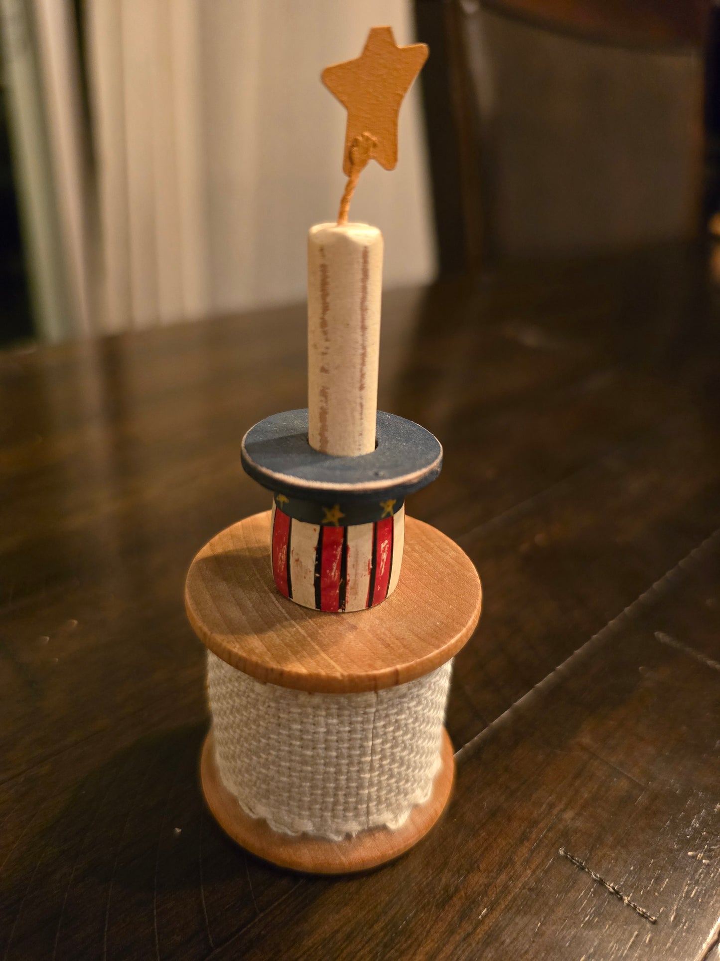 Faithwurks  - Fireworks- Seasonal Spool Decoration