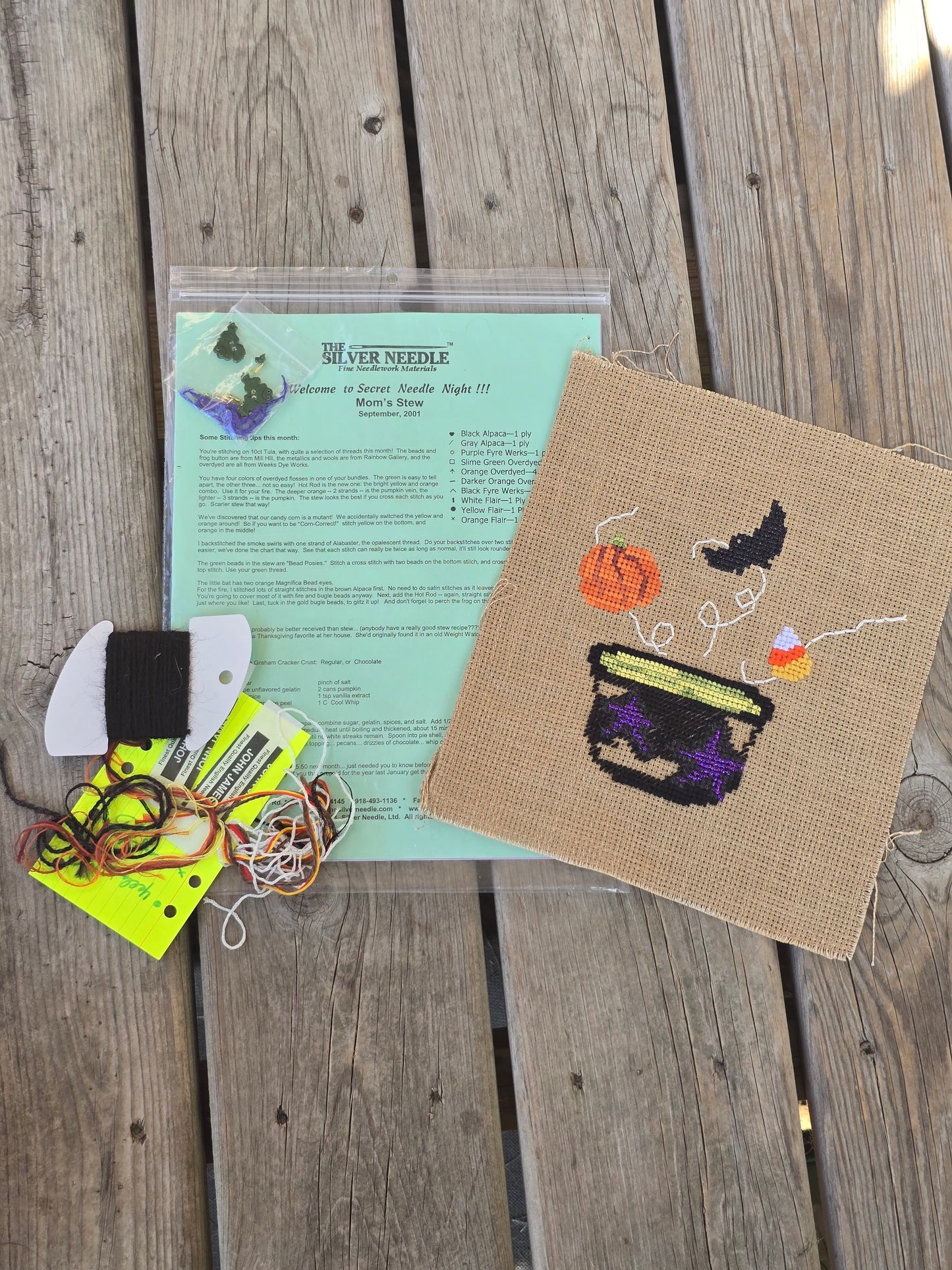 The Silver Needle - Mom's Stew - Cross Stitch Kit