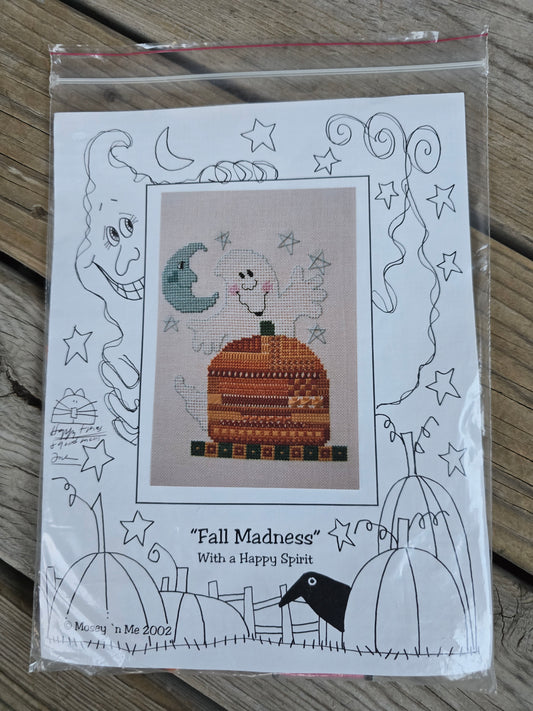 Mosey 'n Me - Fall Madness - Cross Stitch Kit