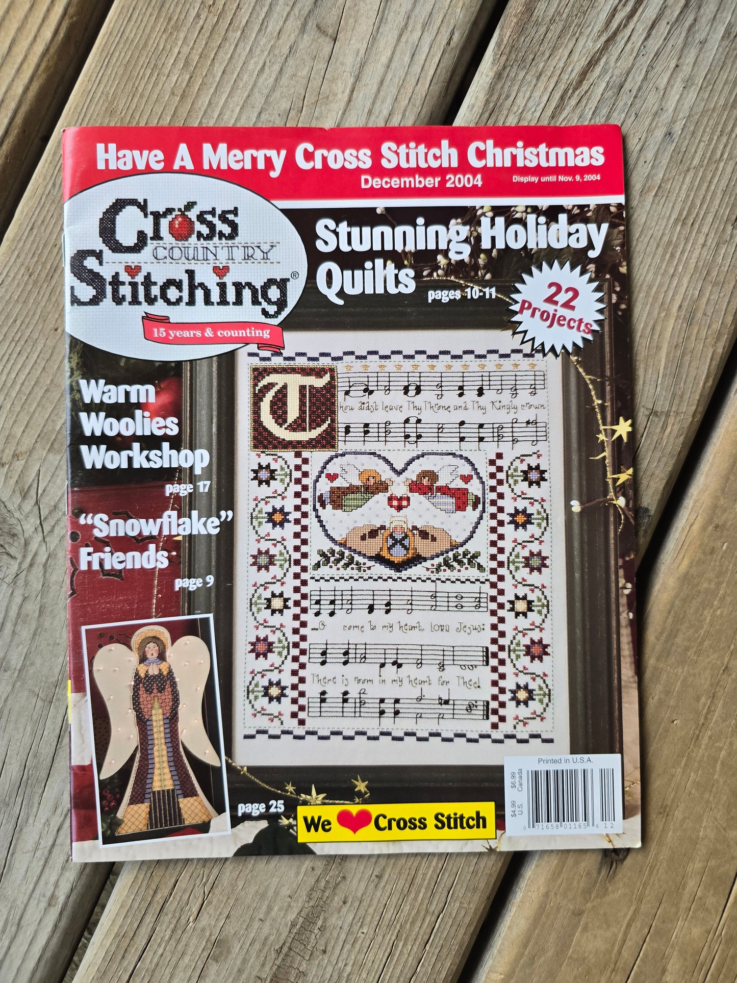 Cross Country Stitching Magazine - 2004 Bundle
