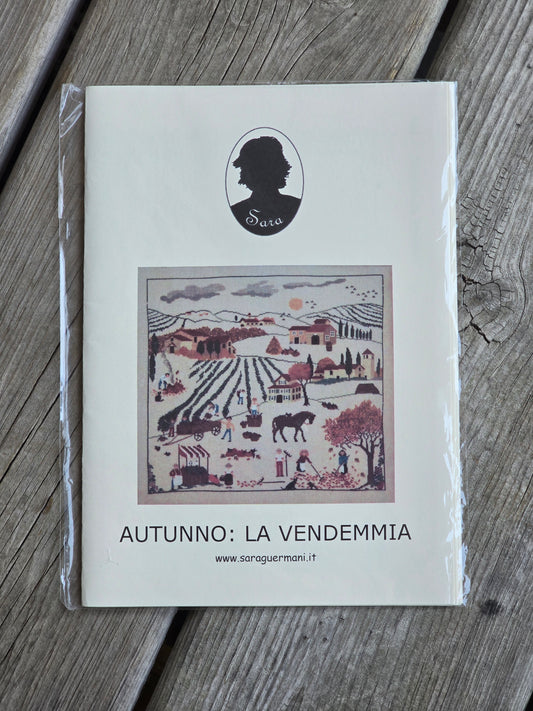 Sara - Autunno: La Vendemmia - Autumn in Provence - Cross Stitch Pattern