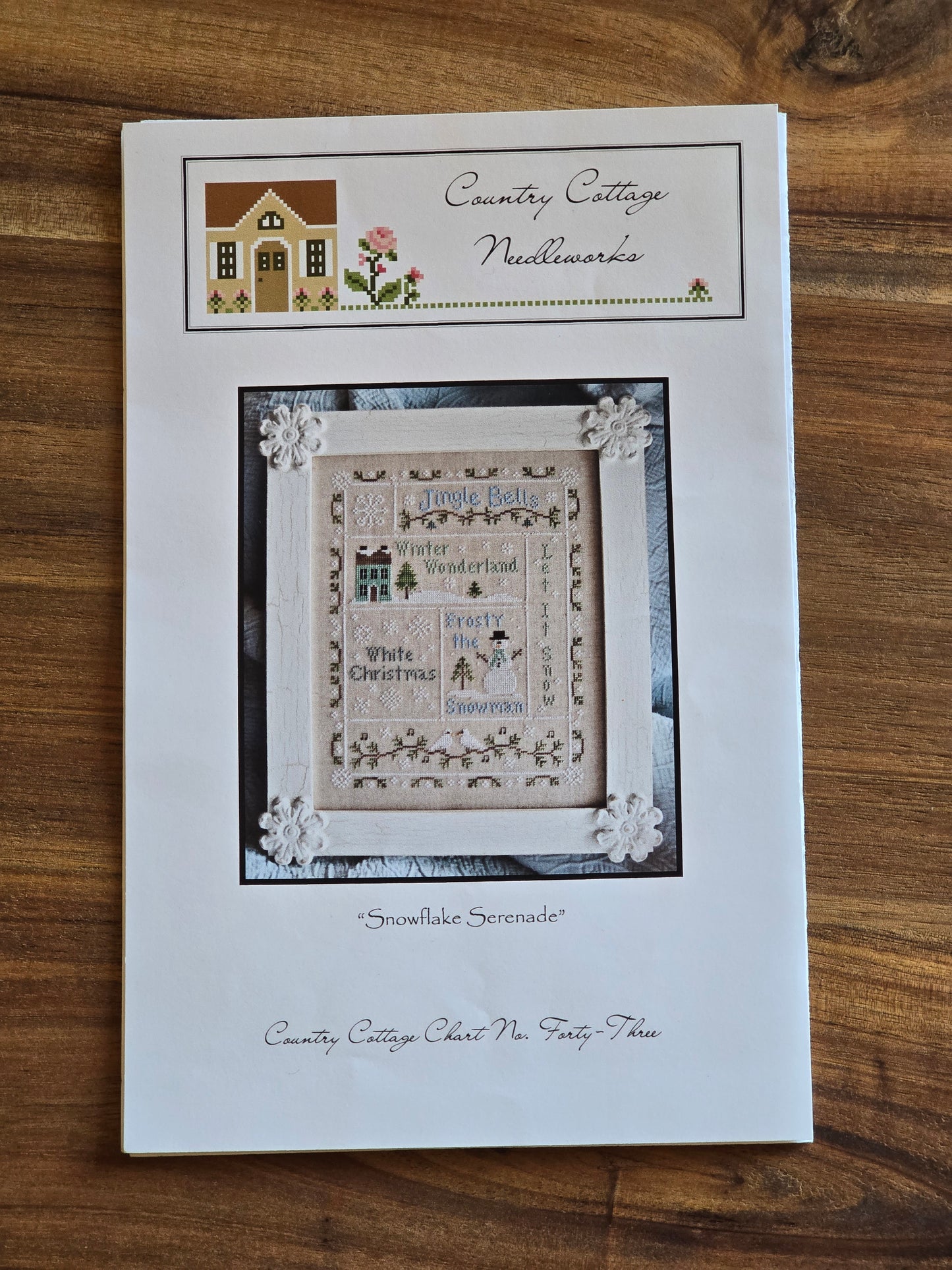 Country Cottage Needleworks - Snowflake Serenade - No. 43 - Cross Stitch Pattern