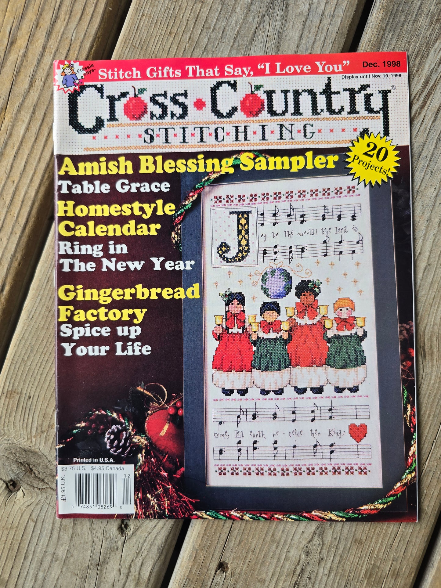 Cross Country Stitching Magazine - 1998 Bundle