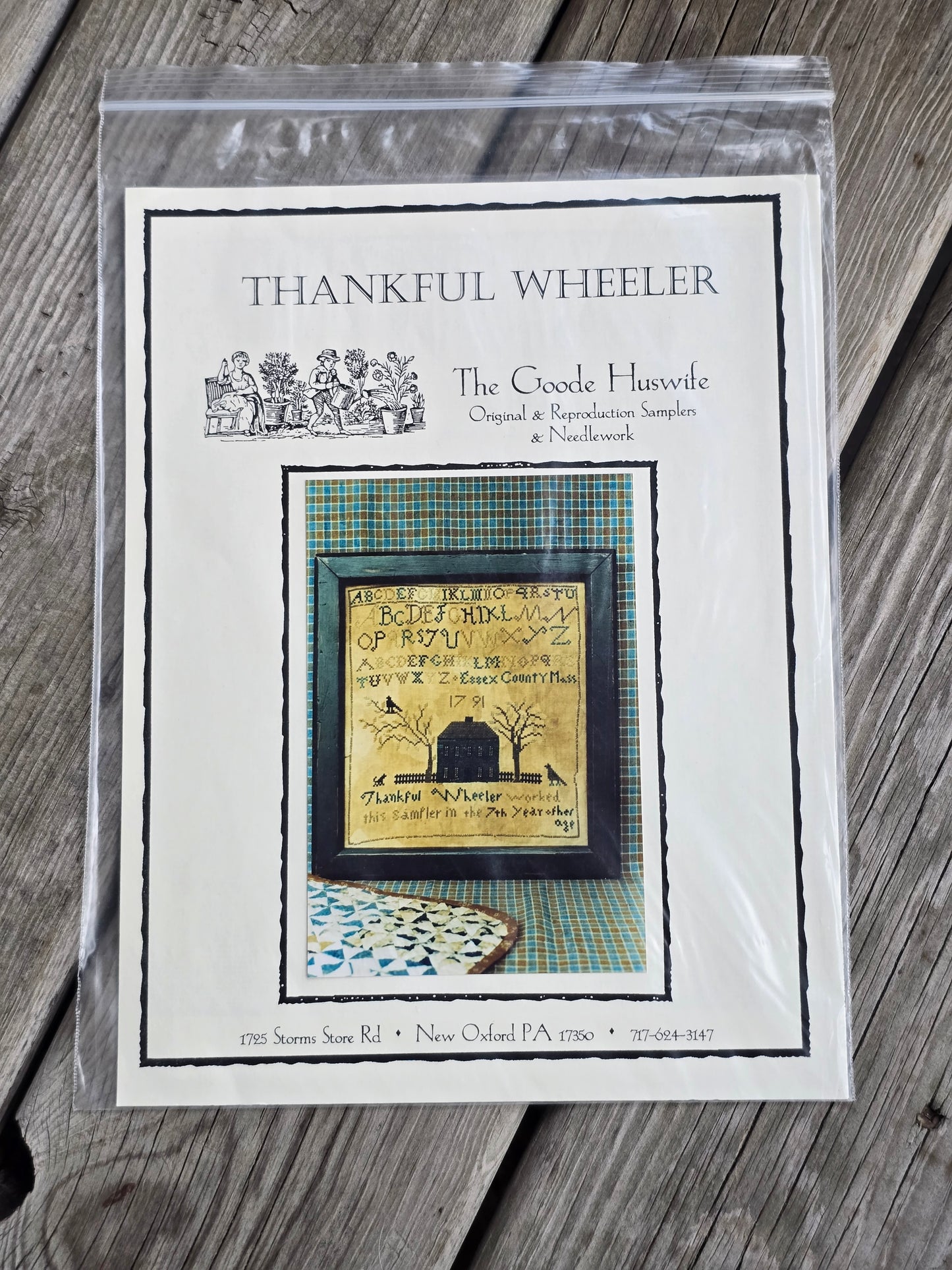 The Goode Huswife - Thankful Wheeler - Cross Stitch Pattern