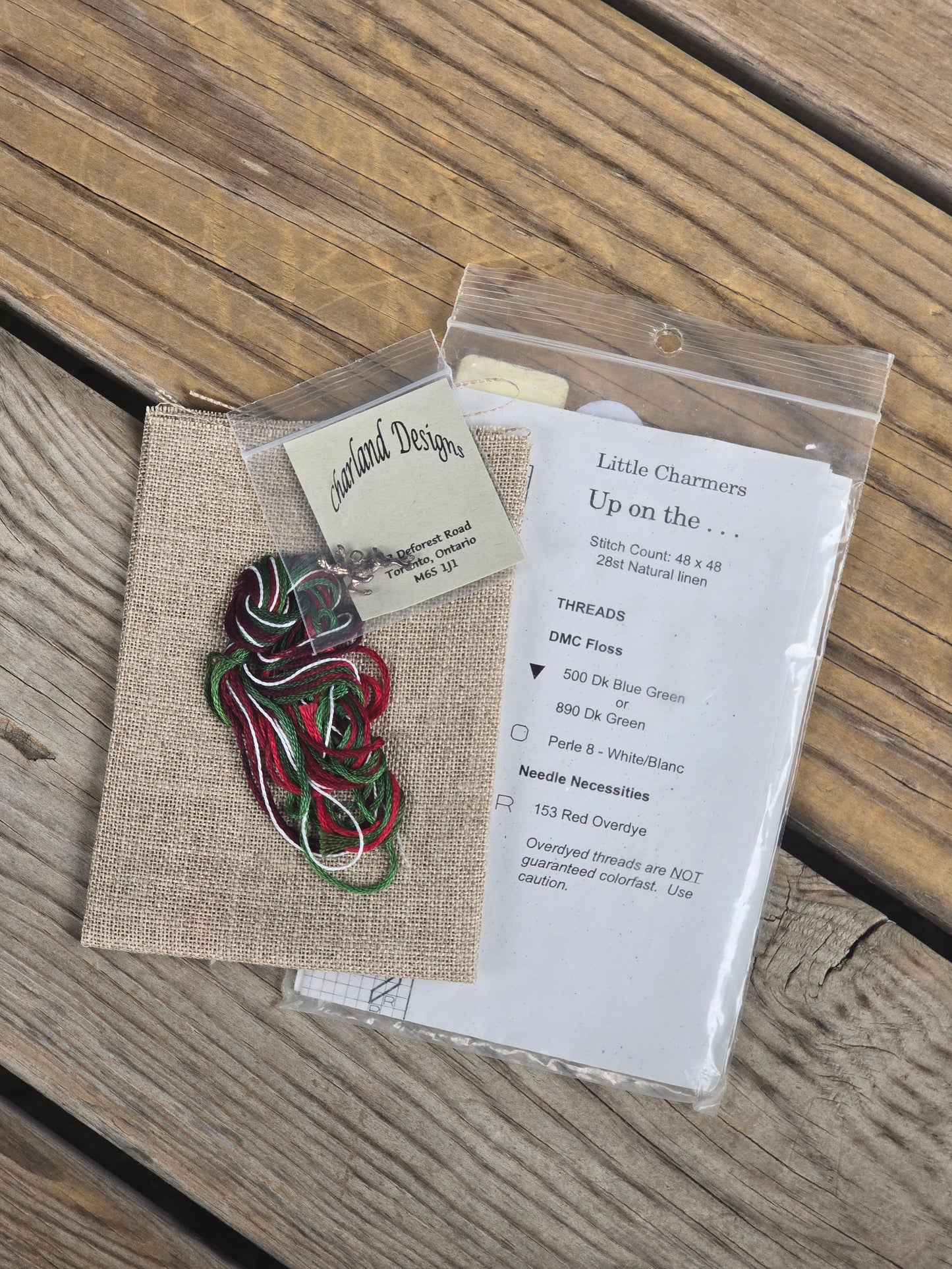 Charland Designs - Little Charmers Up On The - Cross Stitch Kit