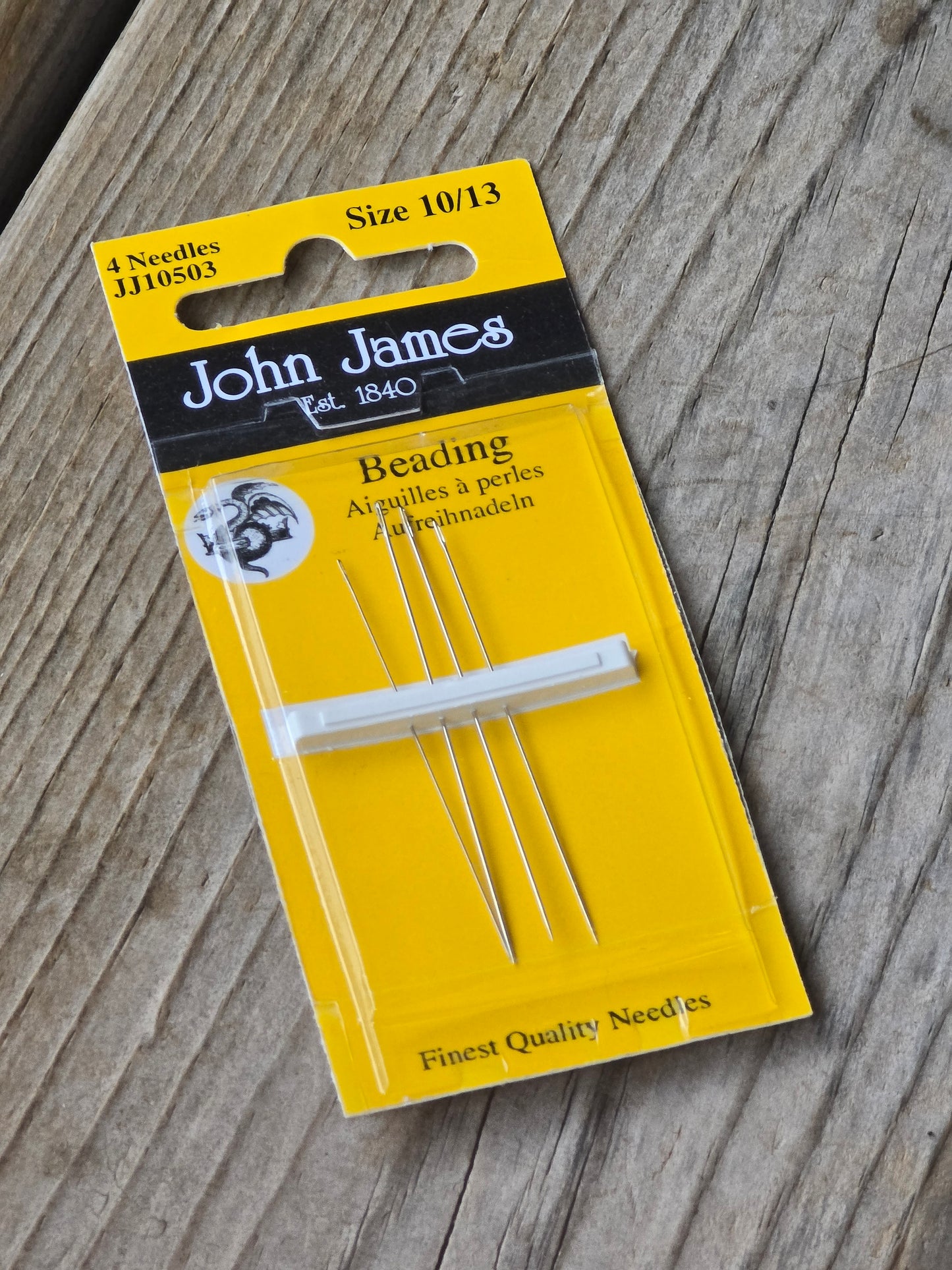 John James - Beading Needles - Size 10/13