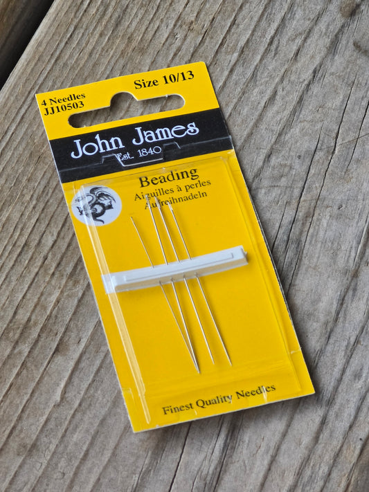 John James - Beading Needles - Size 10/13