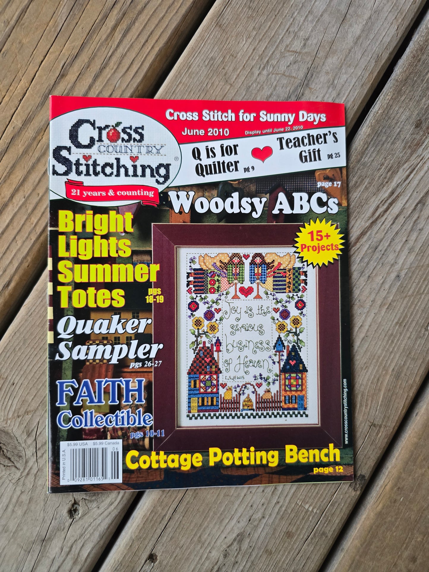 Cross Country Stitching Magazine - 2010 Bundle