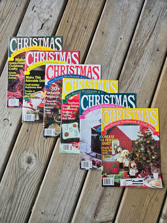 Christmas - Year-Round Needlework and Craft Ideas Bundle - 1992
