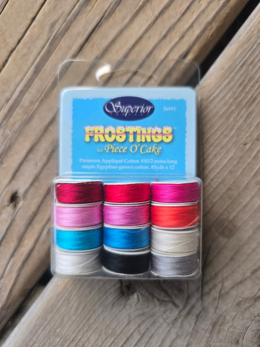 Superior Threads - Frostings for Piece O' Cake - Sets 1, 2 and 3
