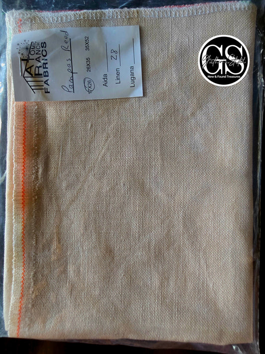 Atomic Ranch Fabrics - Pampas Reed 28 Count Linen