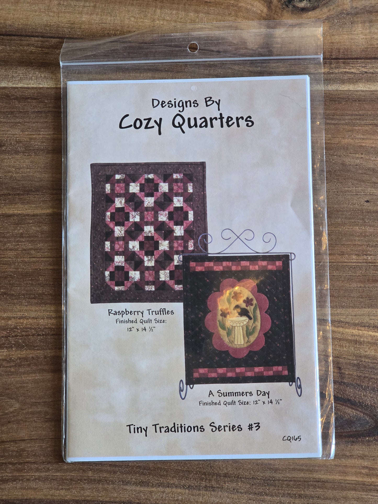 Cozy Quarters - Tiny Traditions Series #3 - Quilt Pattern