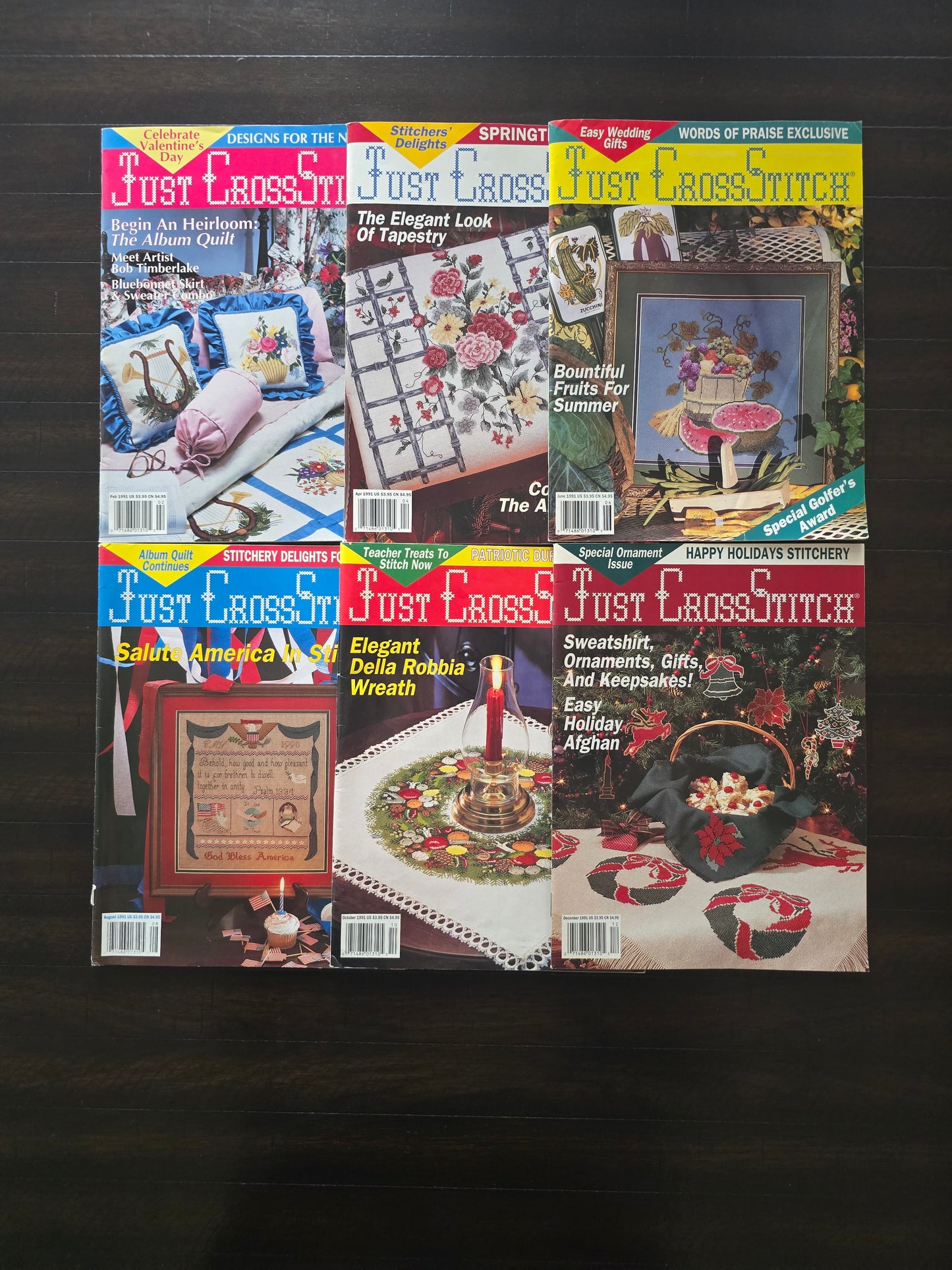 Just Cross Stitch - 1991 - Magazine Bundle