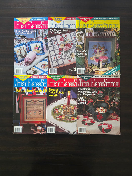 Just Cross Stitch - 1991 - Magazine Bundle