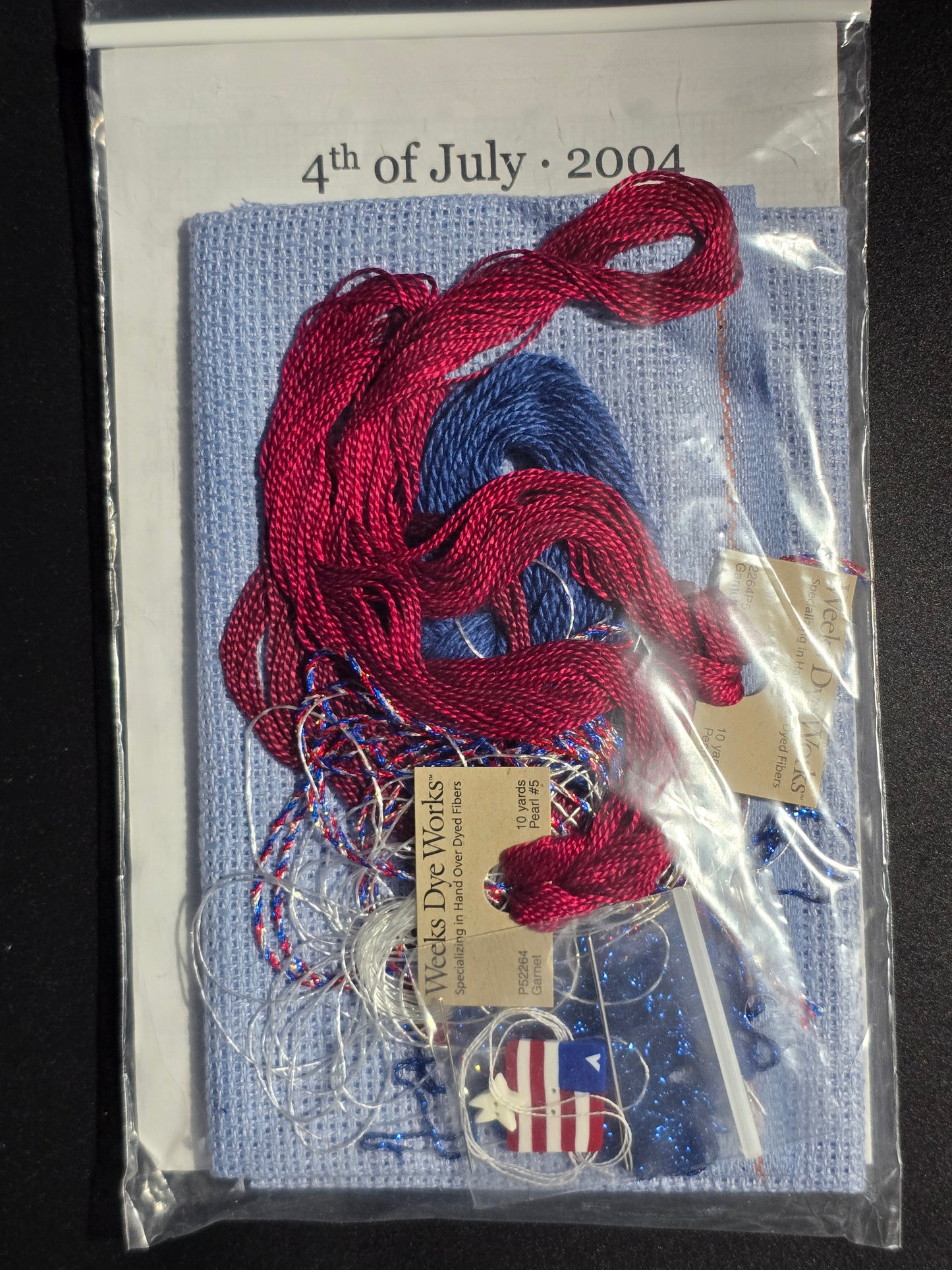 Aidaworks - Stitchin' Fix - 4th of July 2004 Kit