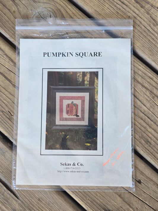 Sekas & Co - Pumpkin Square - Cross Stitch Kit