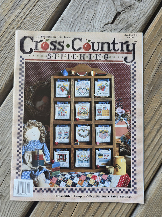 Cross Country Stitching Magazine - 1991 Bundle