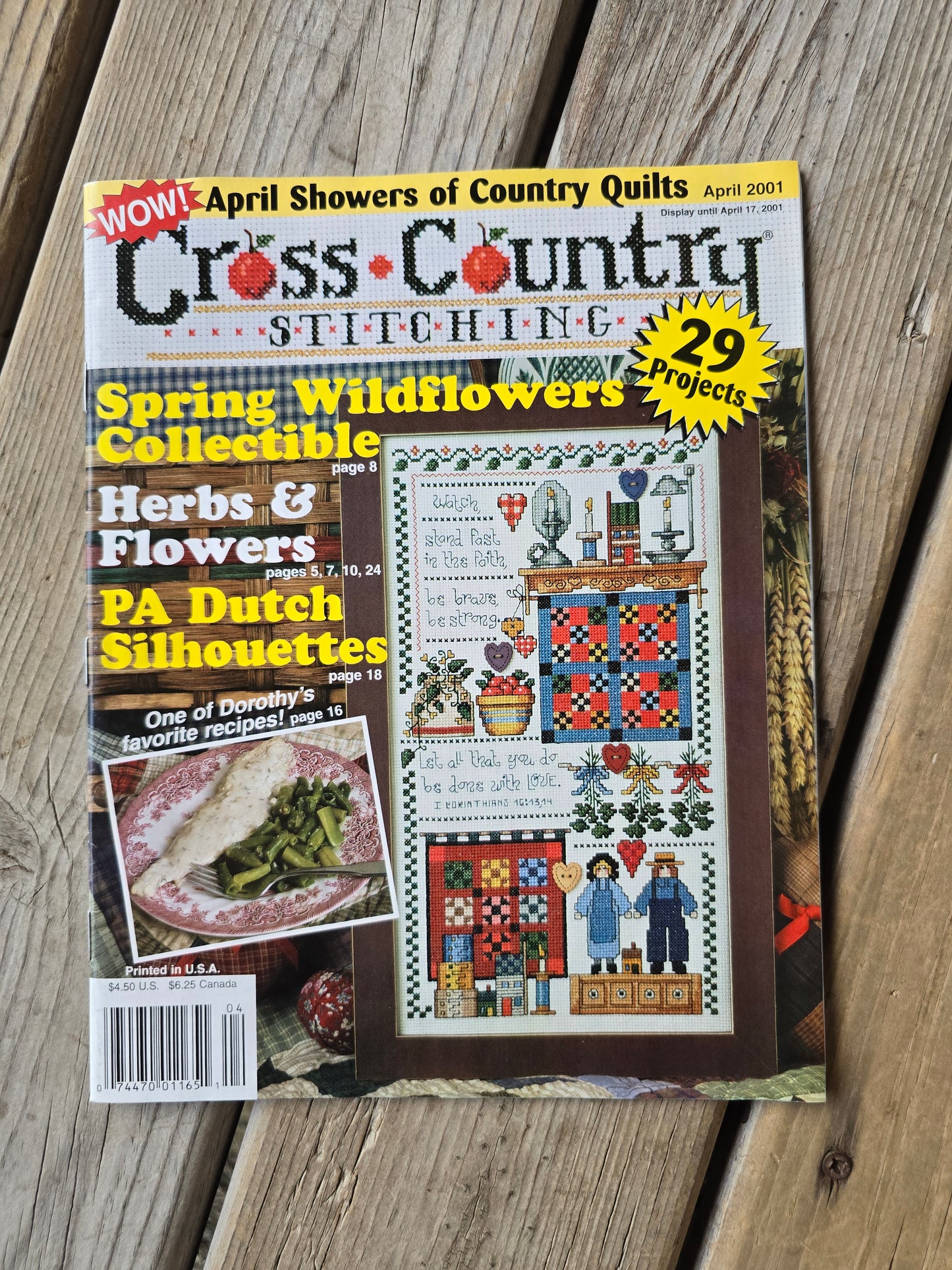 Cross Country Stitching Magazine - 2001 Bundle