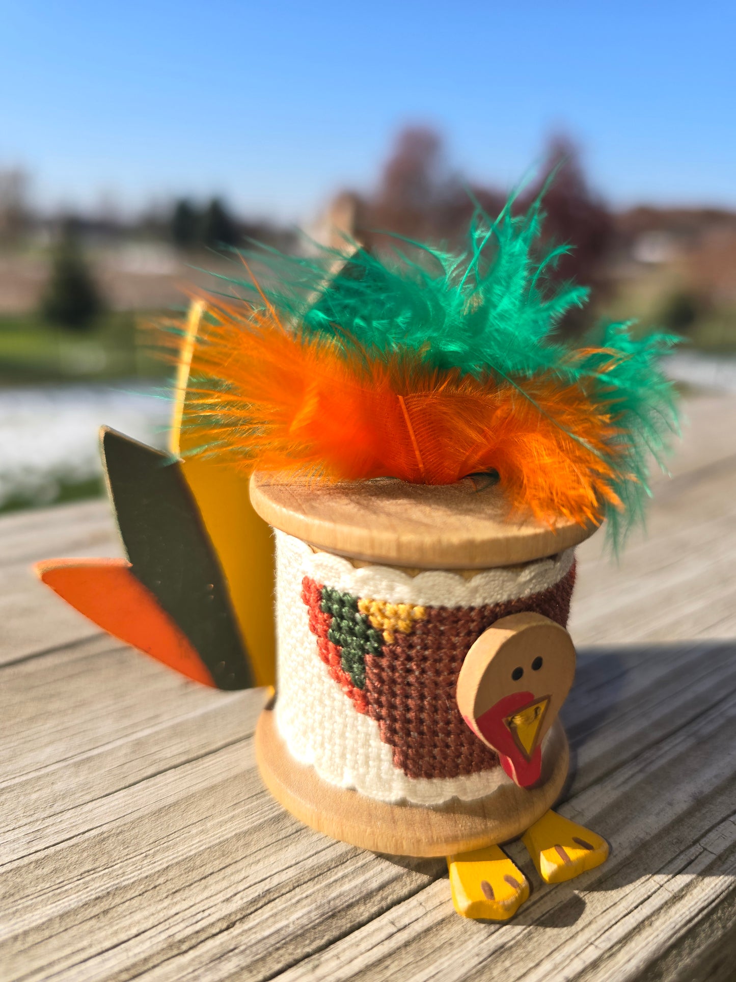 Faithwurks - Turkey - Seasonal Spool Decoration