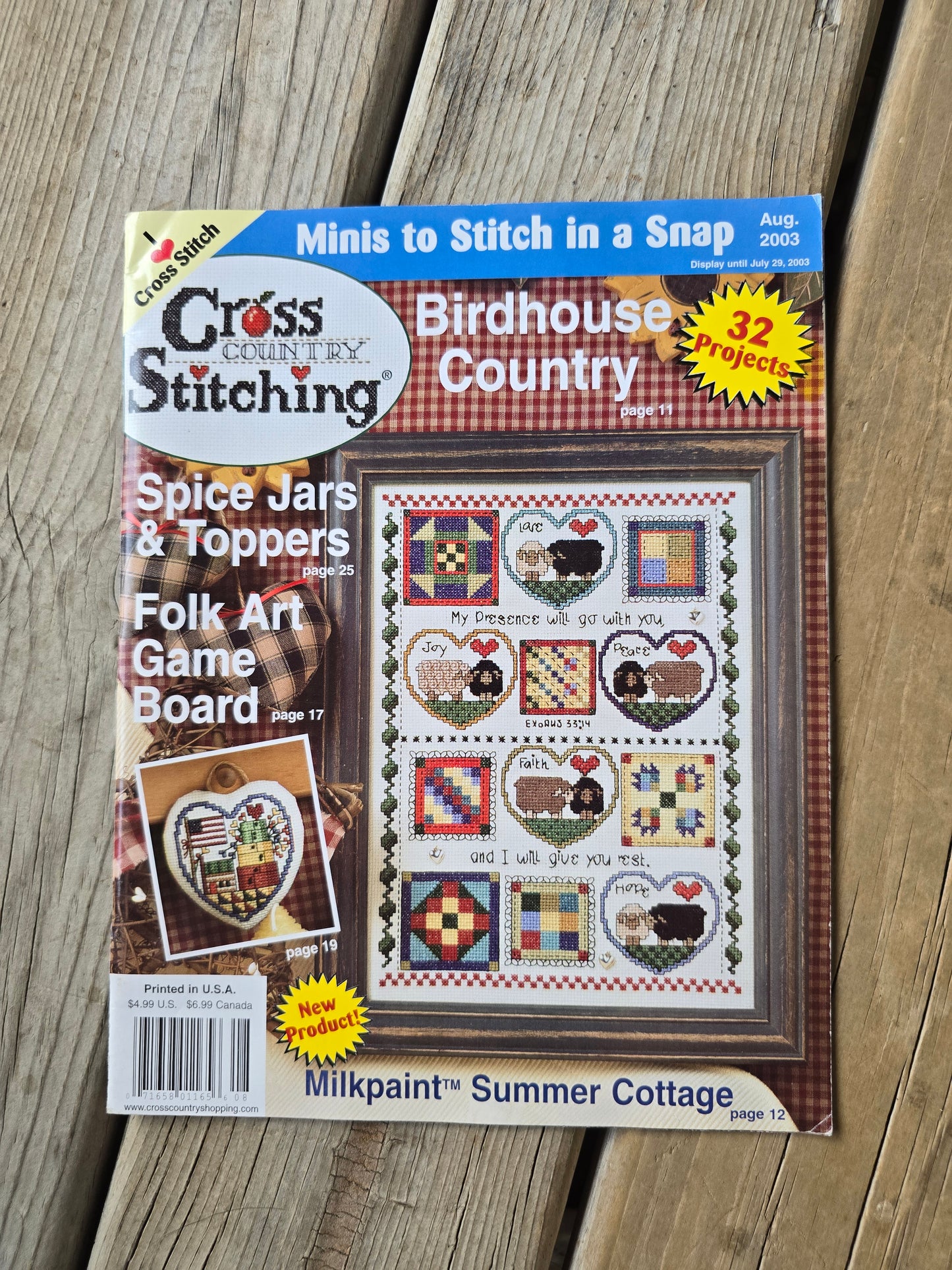 Cross Country Stitching Magazine - 2003 Bundle