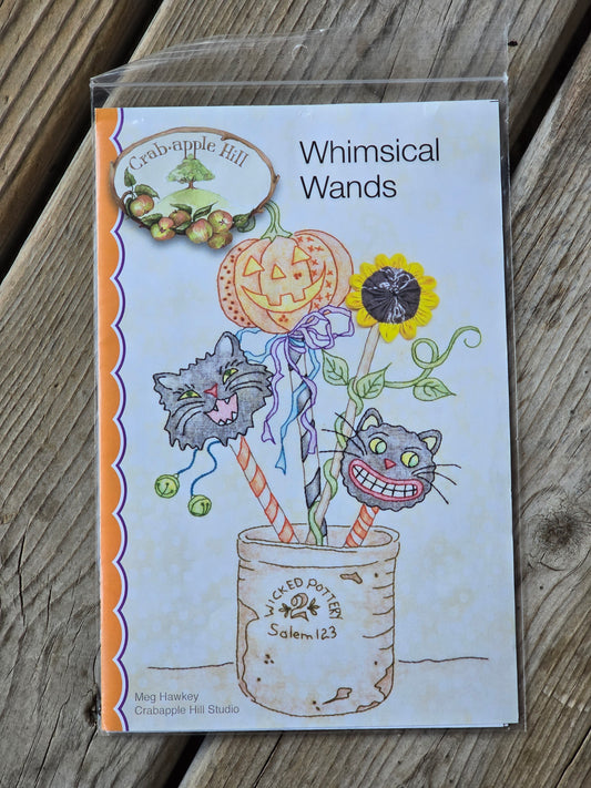 Crab-apple Hill - Whimsical Wands - Embroidery Pattern
