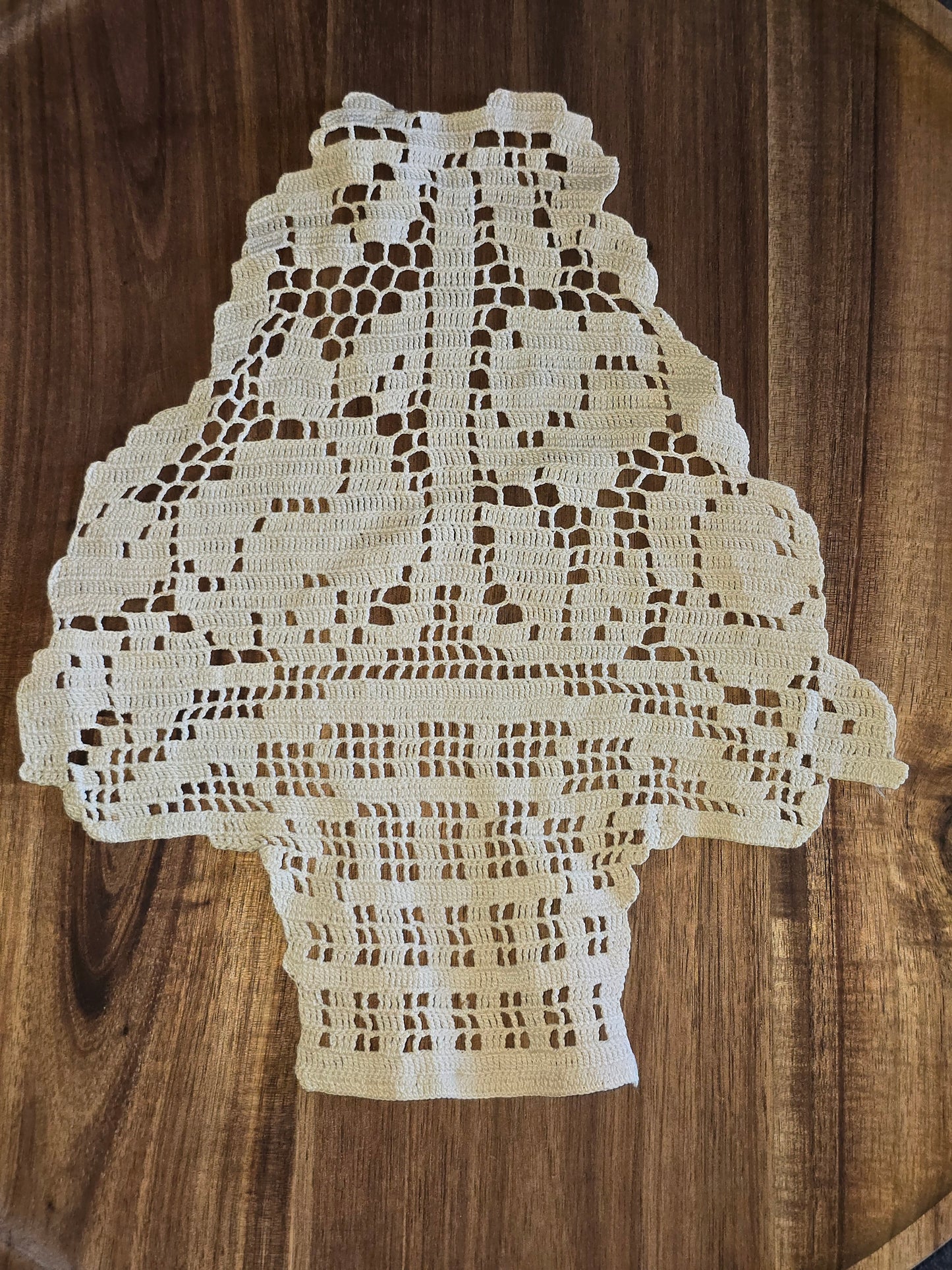 Vintage Doily Bundle - Flower Baskets