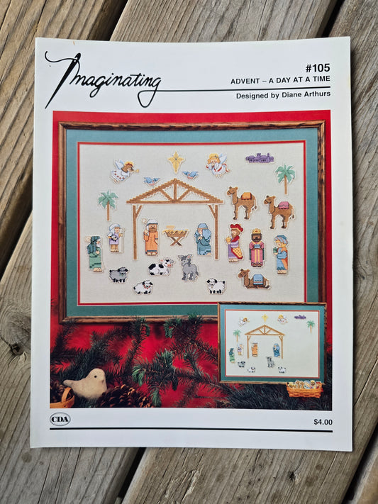 Imaginating - Advent - A Day at a Time - Cross Stitch Pattern